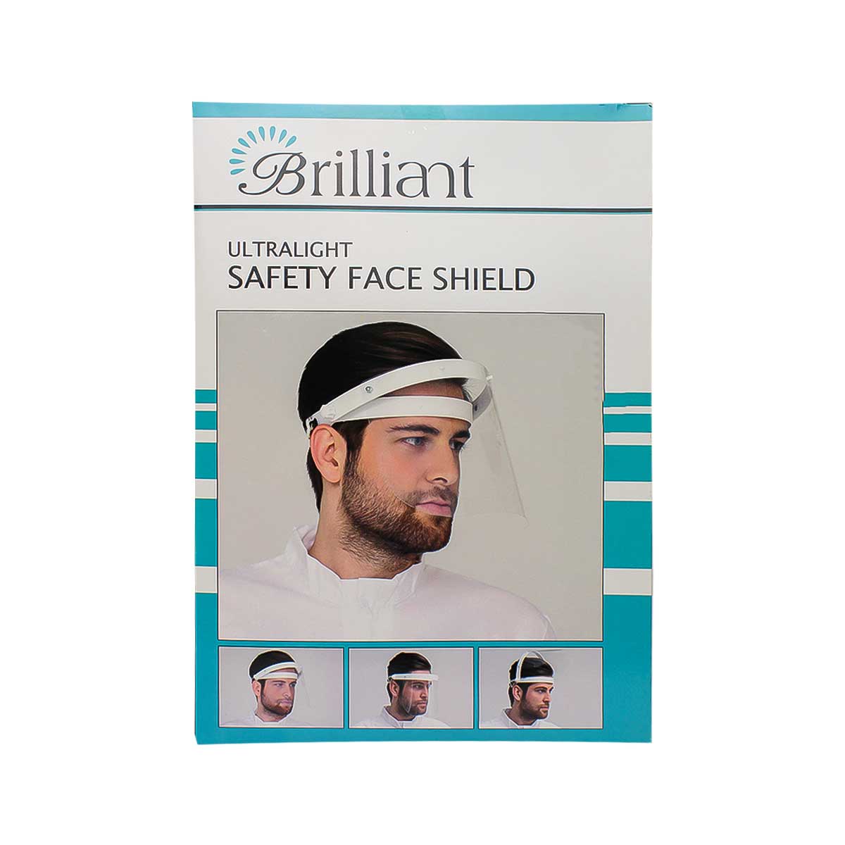 شیلد محافظ کلاهی متحرک Brilliant Face Shield