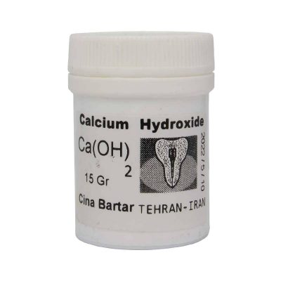 پودر کلسیم هیدروکساید سینا ۱۵ گرمی Cina Calcium Hydroxide Powder 15 g