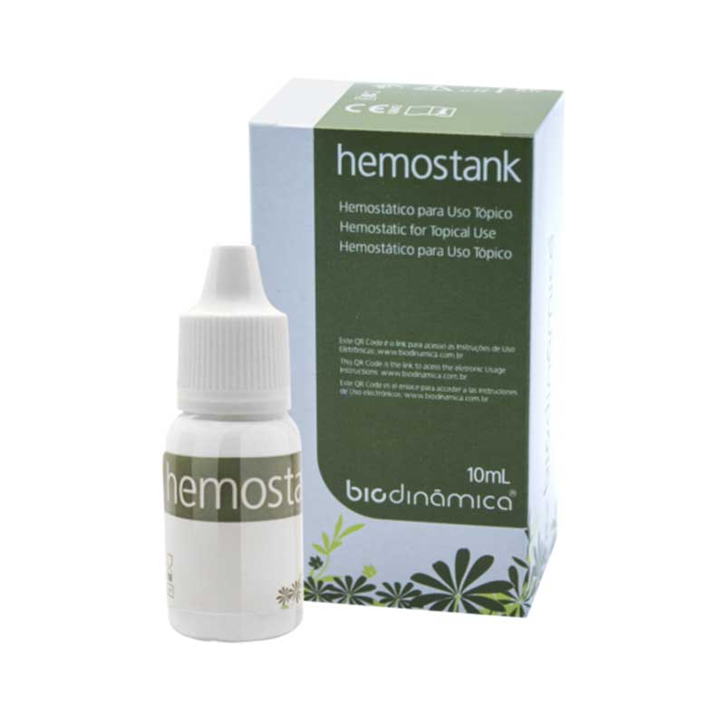 محلول هموستاتیک Biodinamica - مایع انعقاد خون Biodinamica - Hemostank - ماده بندآورنده خون ریزی - انعقاد خونریزی Hemostank Hemostasis